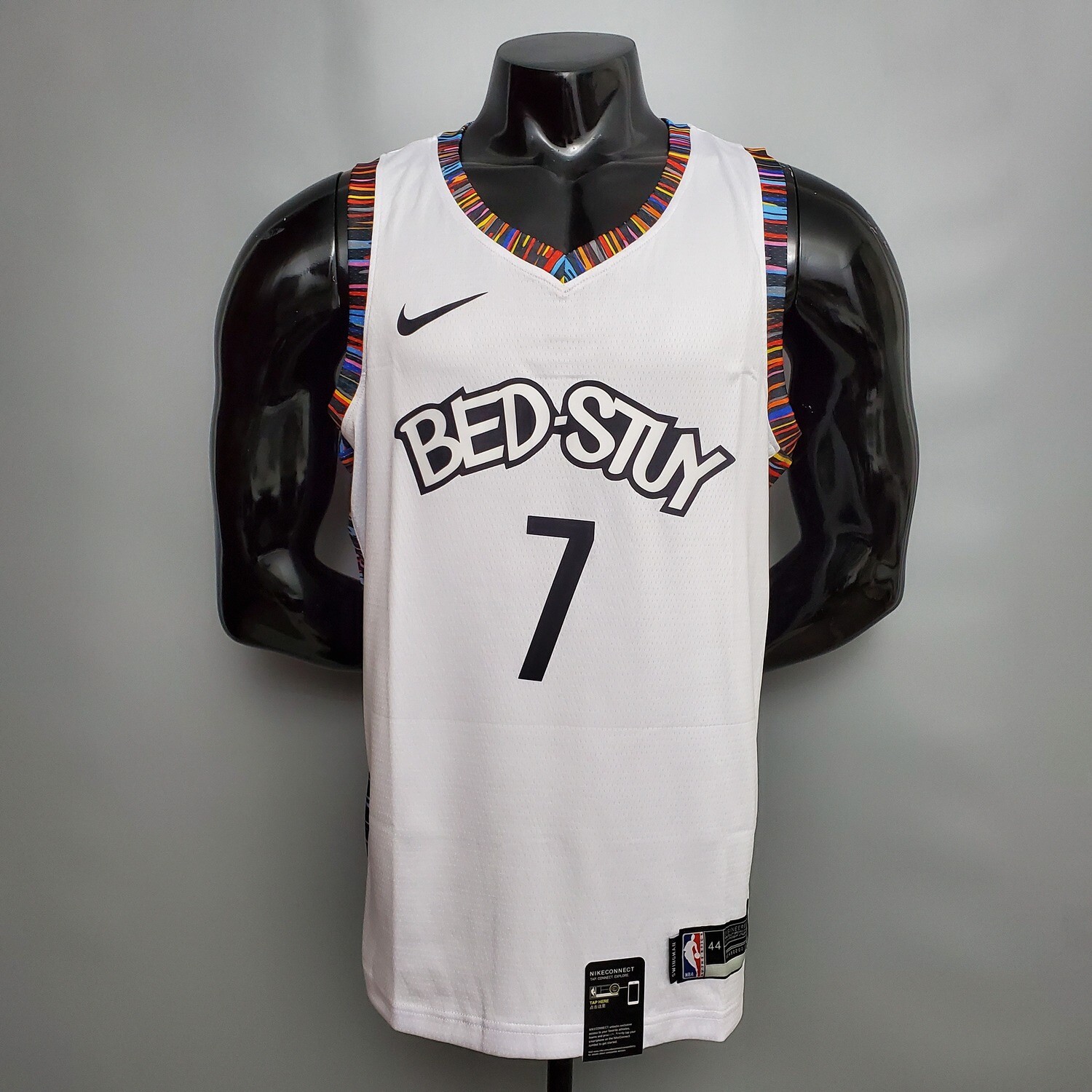 Regata NBA Brooklyn Nets Branco  Durant # 7