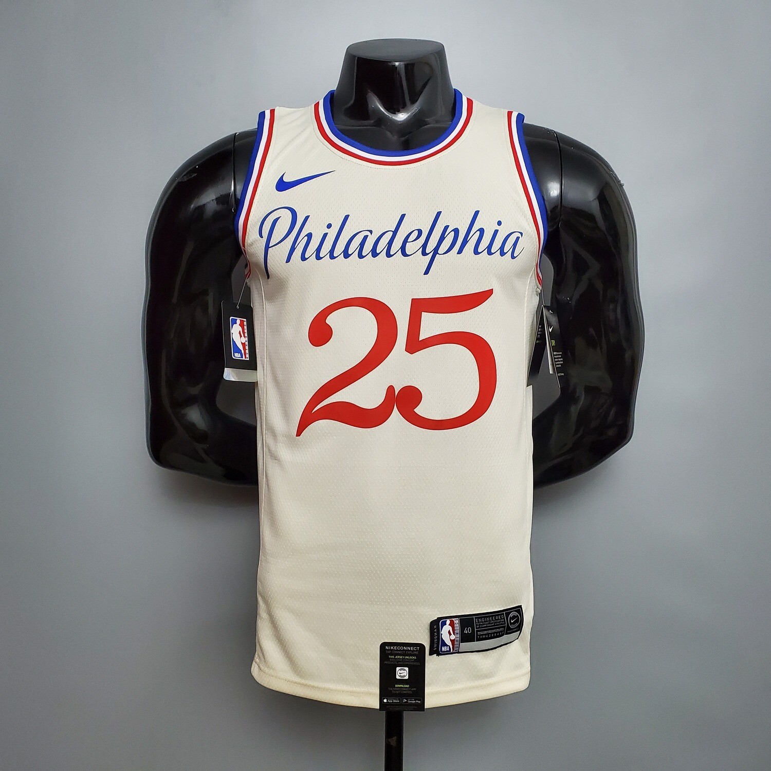 Regata Philadelphia 76ers City Edição limitada  SIMMONS # 25