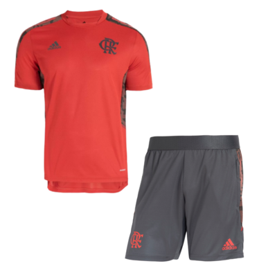 Kit Treino Flamengo 2021/2022 Camisa + Calção