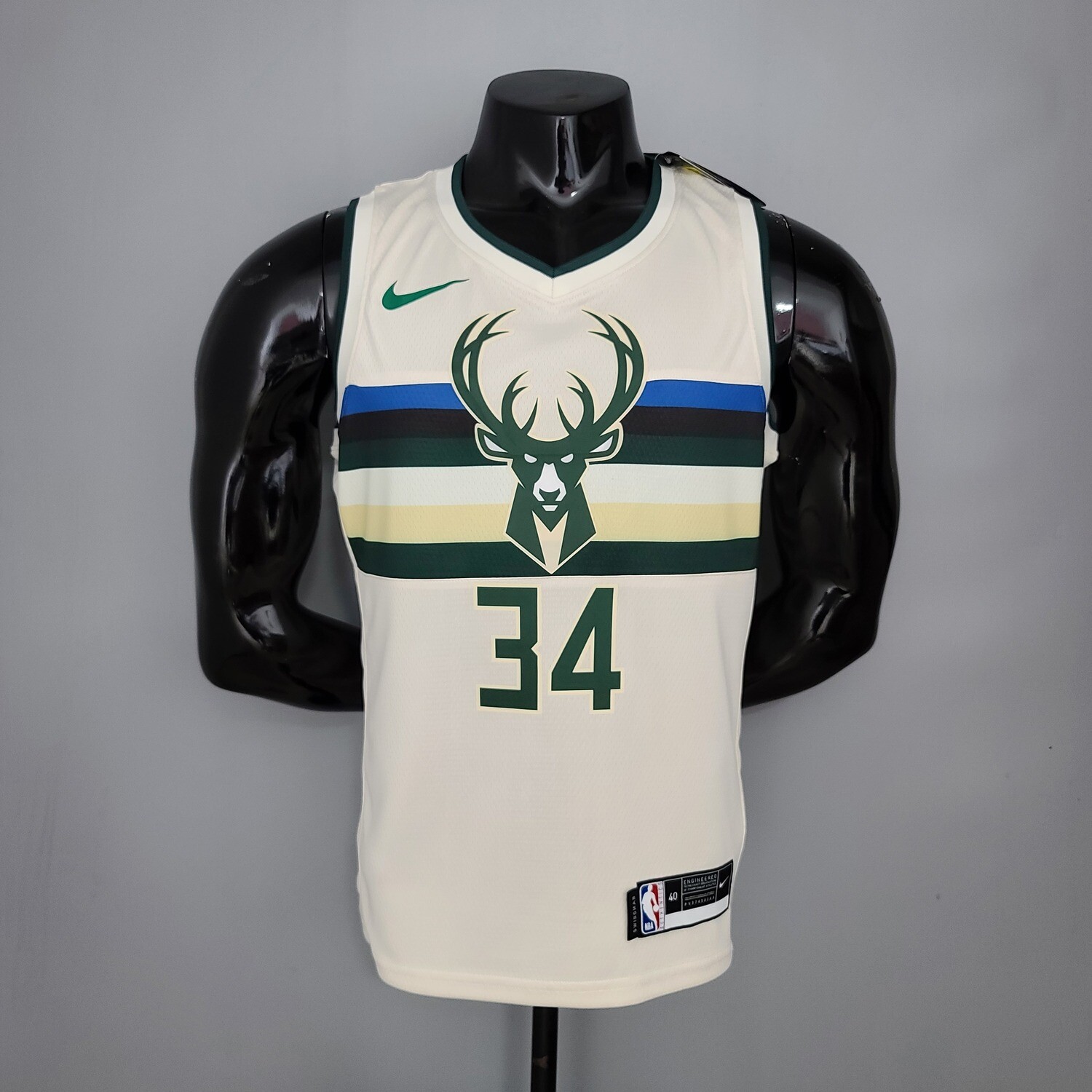 Regata Milwaukee Bucks Antetokounmpo #34