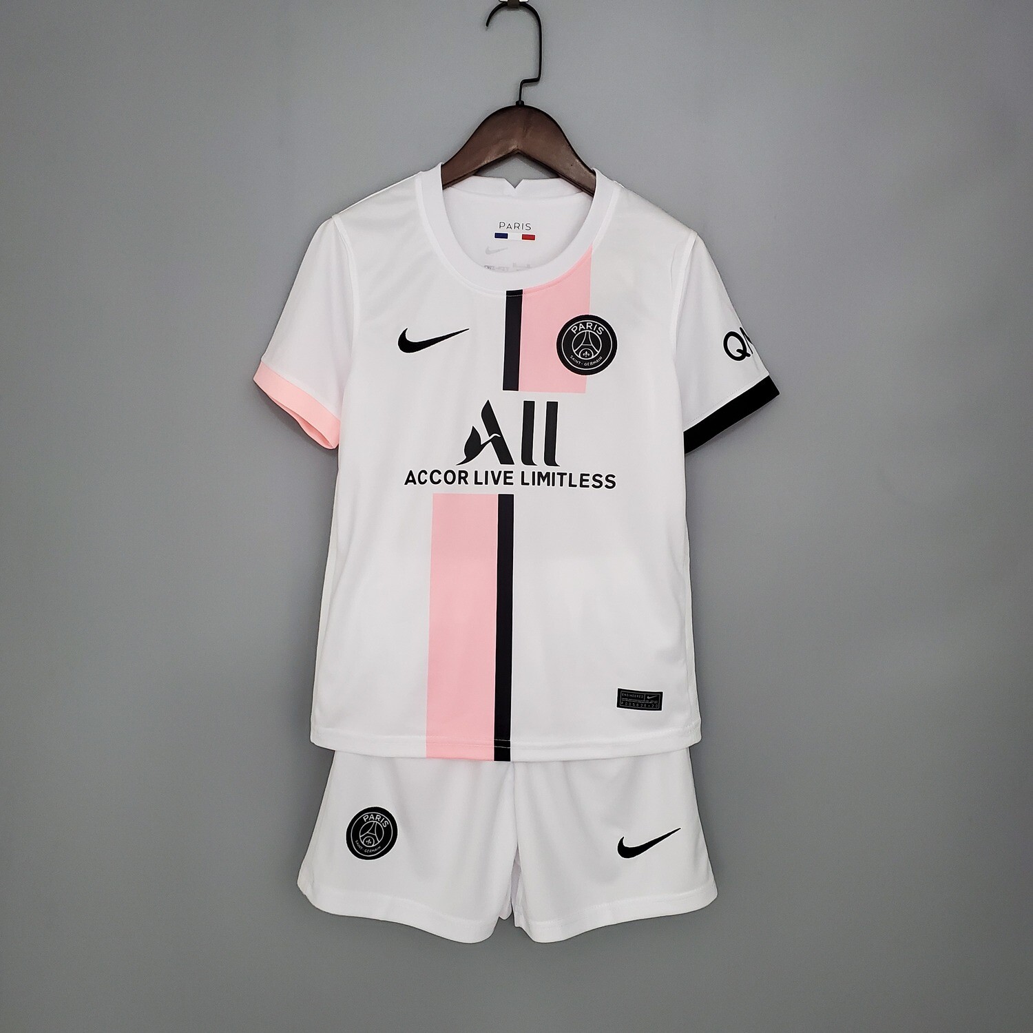 kit Camisa  PSG Infantil 2021/2022 away