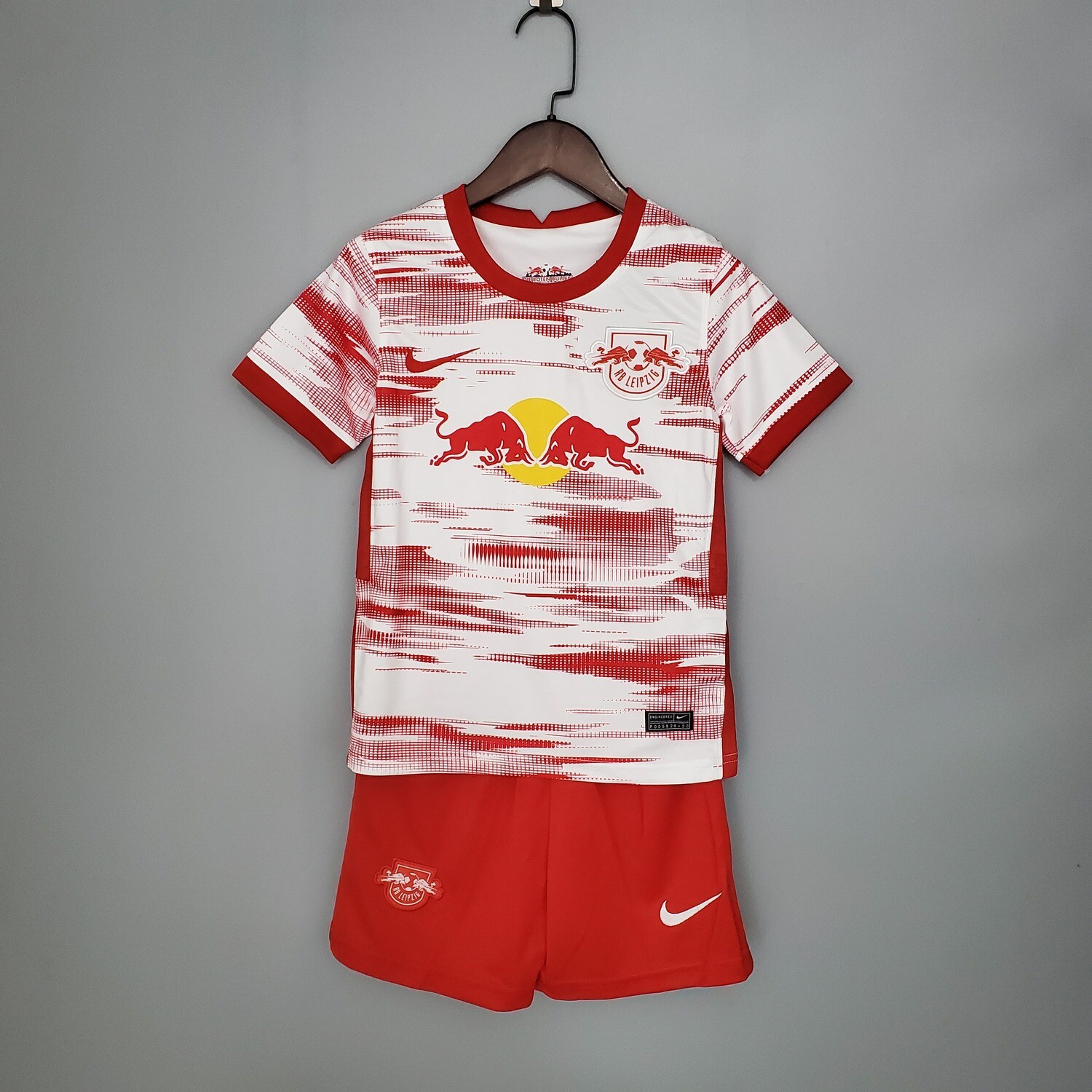 kit Camisa Infantil RB Leipzig Uniforme titular 21/22 (Home kit)