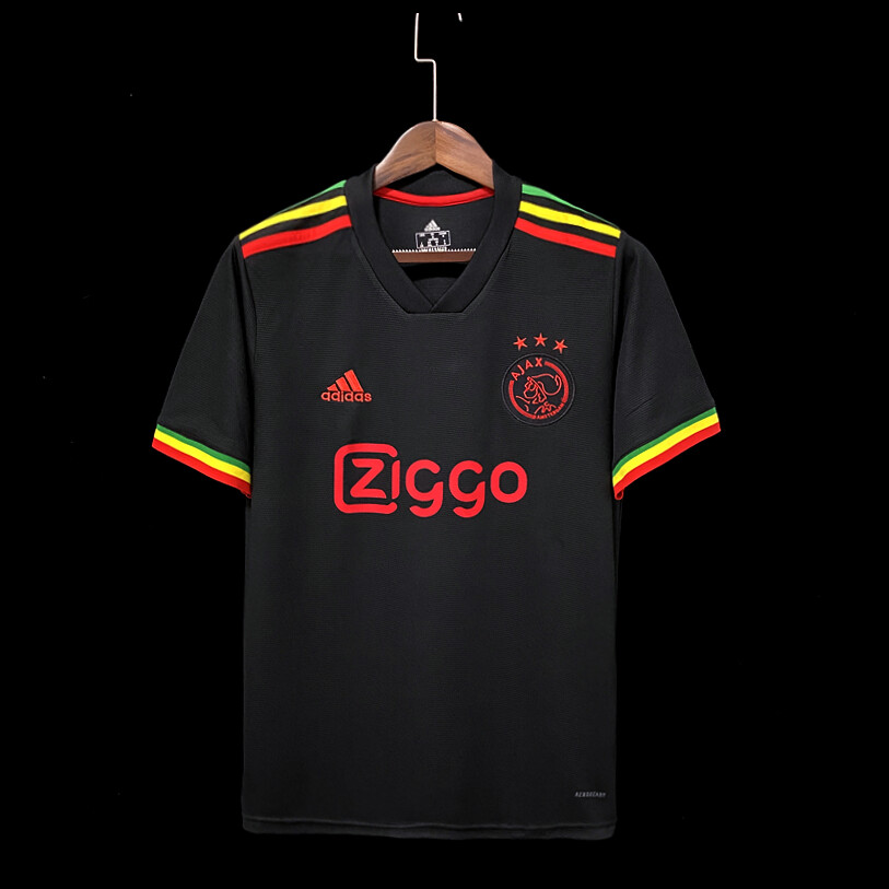 Camisa Ajax Homenagem a Bob Marley 2021-2022