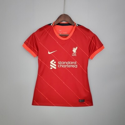 Camisa Liverpool Nike Home  2021/2022 Feminina