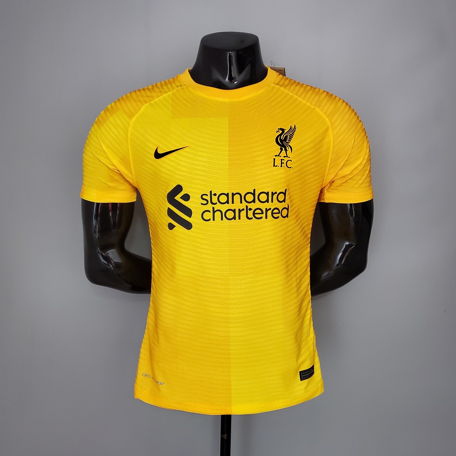 Camisa Goleiro  Liverpool FC 2021-2022 Nike Amarela -Jogador