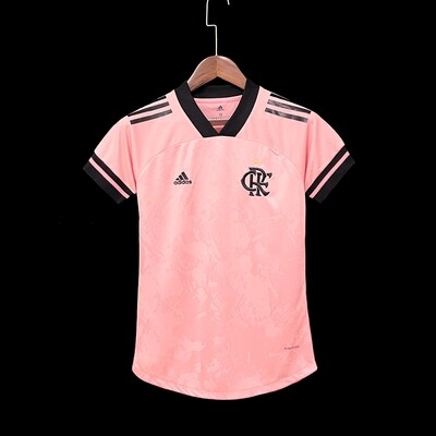 Camisa Flamengo Feminina Outubro Rosa Adidas 2020/2021