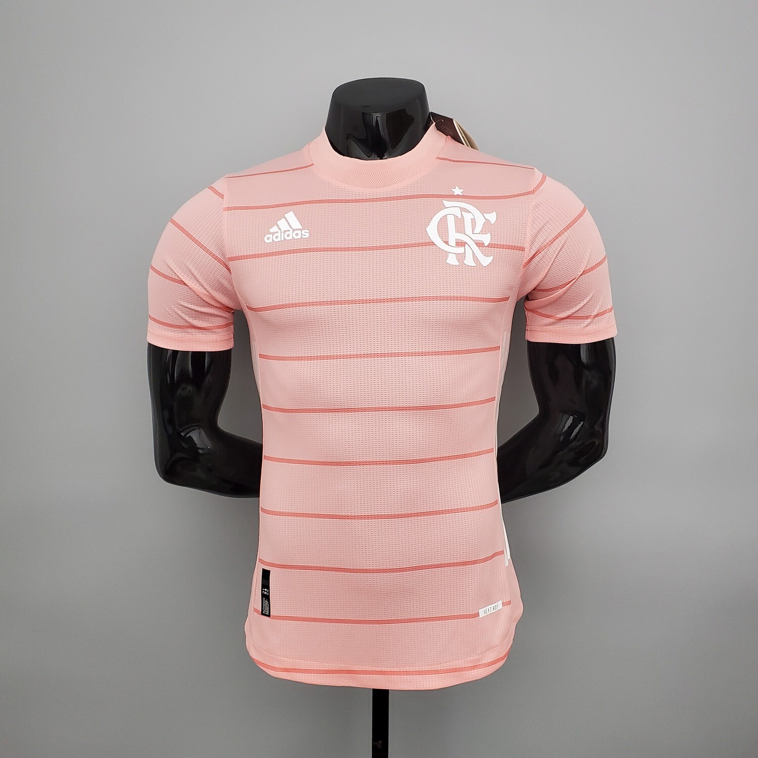 Camisa Flamengo Outubro Rosa  Authentic Adidas 2021 (Jogador)