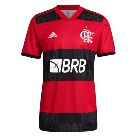 Camisa Flamengo Jogo 1 Adidas 2021 Patrocínio