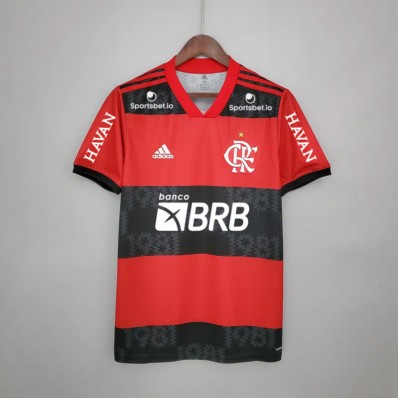 Camisa Flamengo Jogo 1 Adidas 2021 Todos Patrocínios