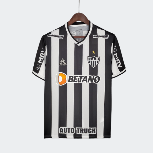 Camisa Le Coq Sportif Atlético Mineiro I 2021 Patrocínios