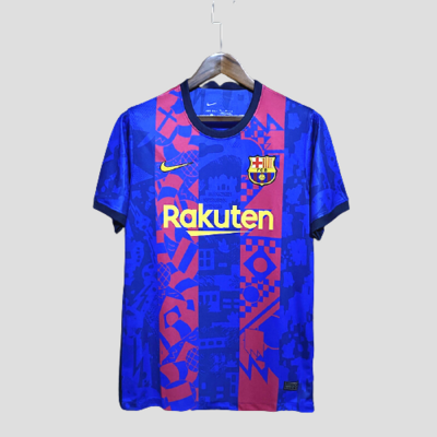 Camisa  Barcelona 2021/2022 Nike Torcedor Uniforme 3