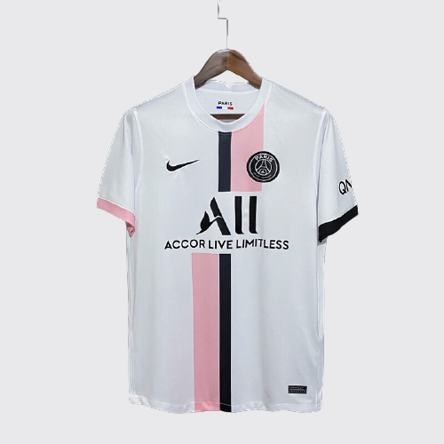 Camisa  PSG 2020-2021 Nike Rosa e Branca