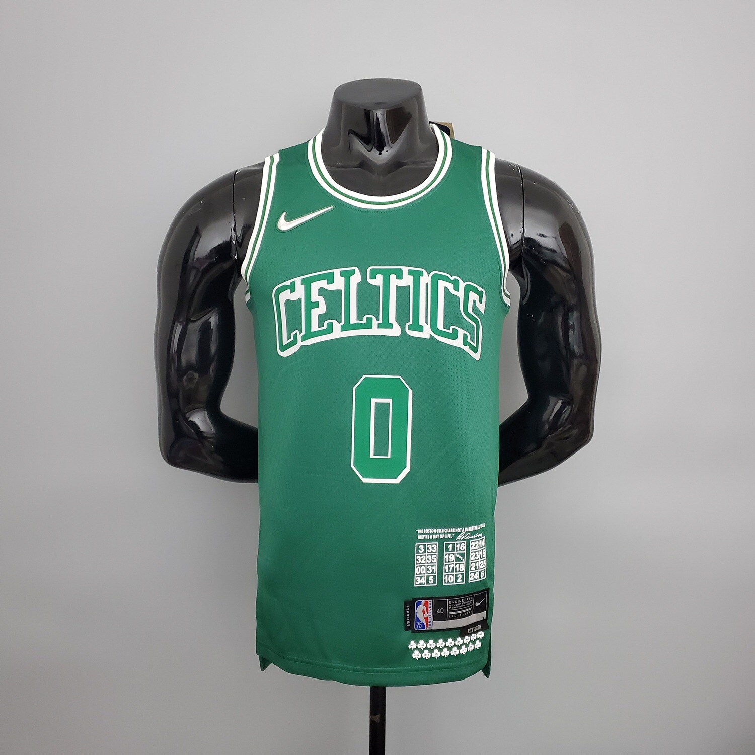 Regata Boston Celtics  Nike City Edition Tatum #0