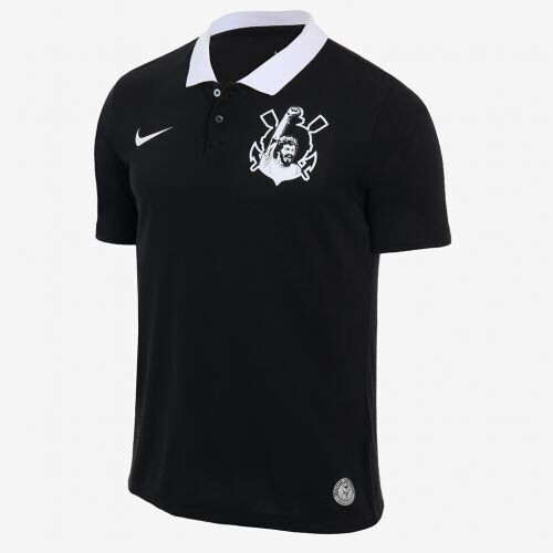 Camisa Polo Nike Dri-Fit Corinthians Doutor Sócrates