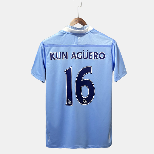 Camisa Manchester City 2011/2012 Kun Agüero