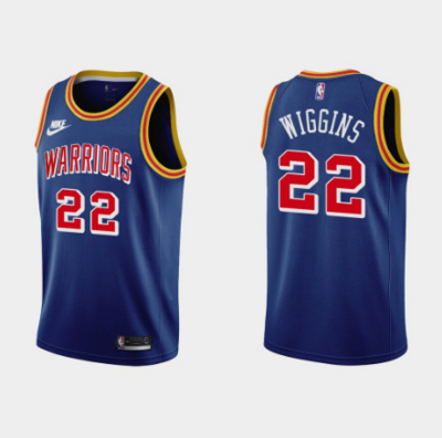 Camiseta Regata Golden State  WIGGINS 22 Edição Aniversário
