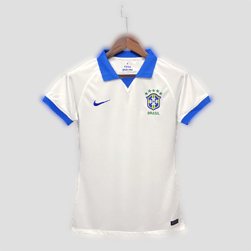 Camisa Seleção Brasileira Feminina - Branca 2019/2020