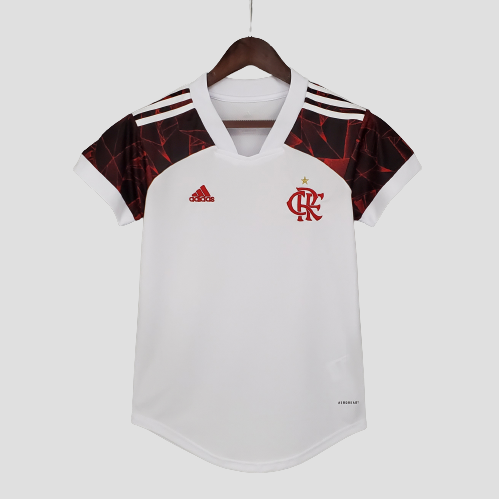 Camisa Flamengo Feminina Jogo 2 Adidas 2021