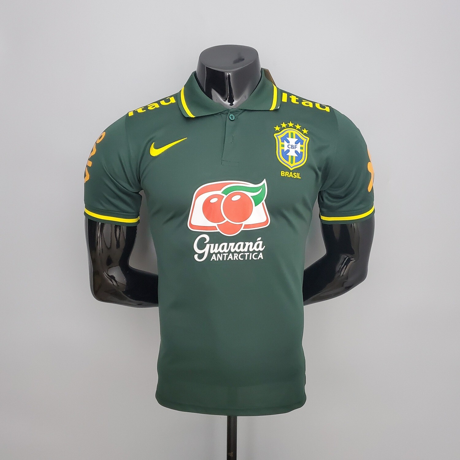 Camisa Polo Seleção Brasileira 2021 Nike verde