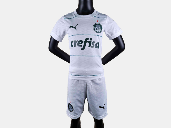 kit Camisa Palmeiras Infantil 2022-2023 Jogo 2