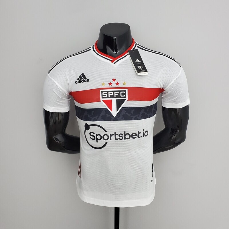 Camisa São Paulo I 2022/2023 Jogador Adidas Masculina