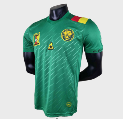 Camisa reserva de Camarões 2022  Le Coq Sportif