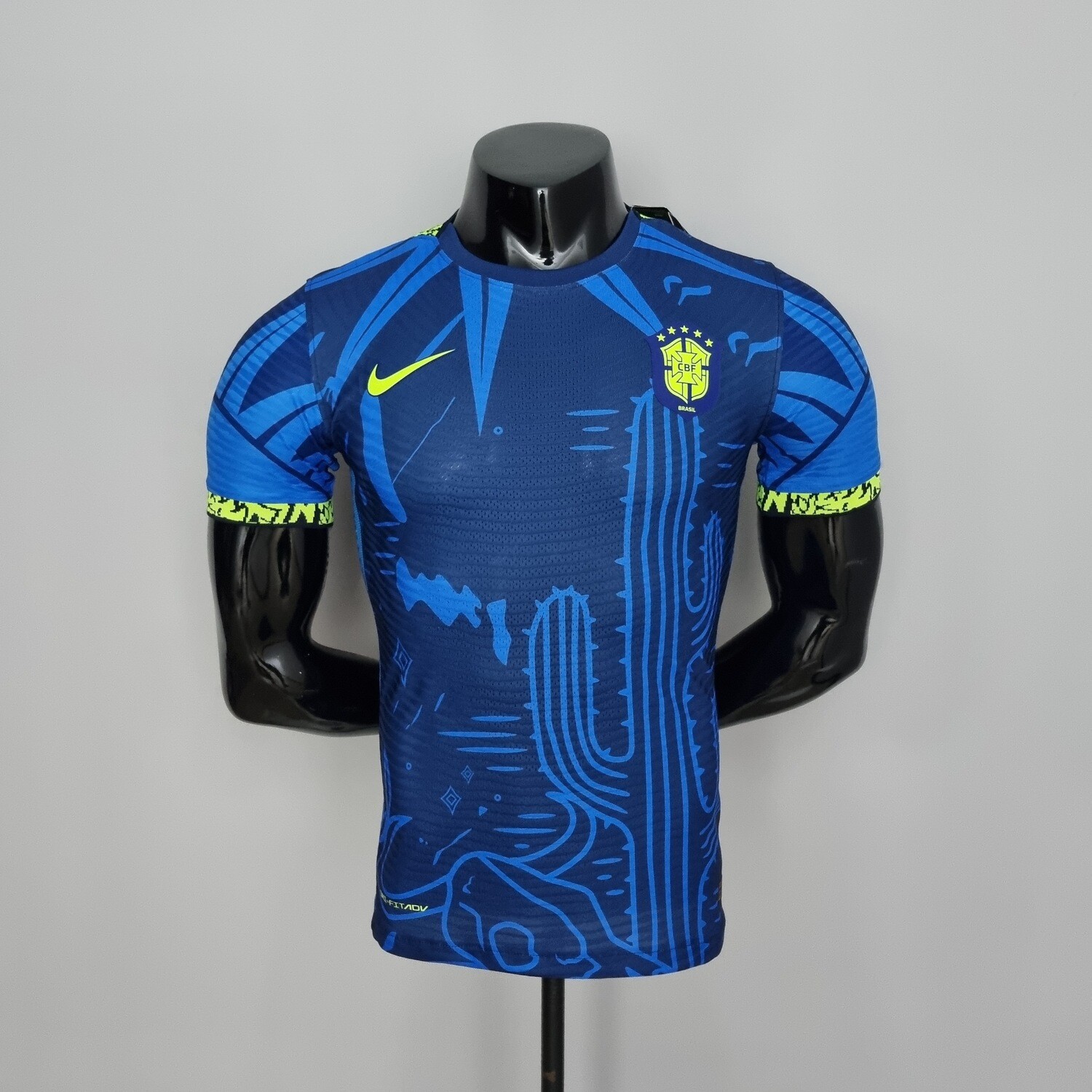 Camisa Brasil Edição Concept Azul 2022 Versão Jogador