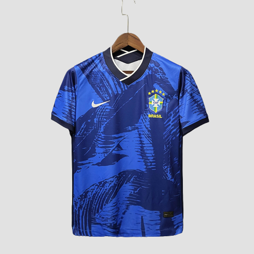 Camisa Brasil Edição Concept Azul 2022 Torcedor