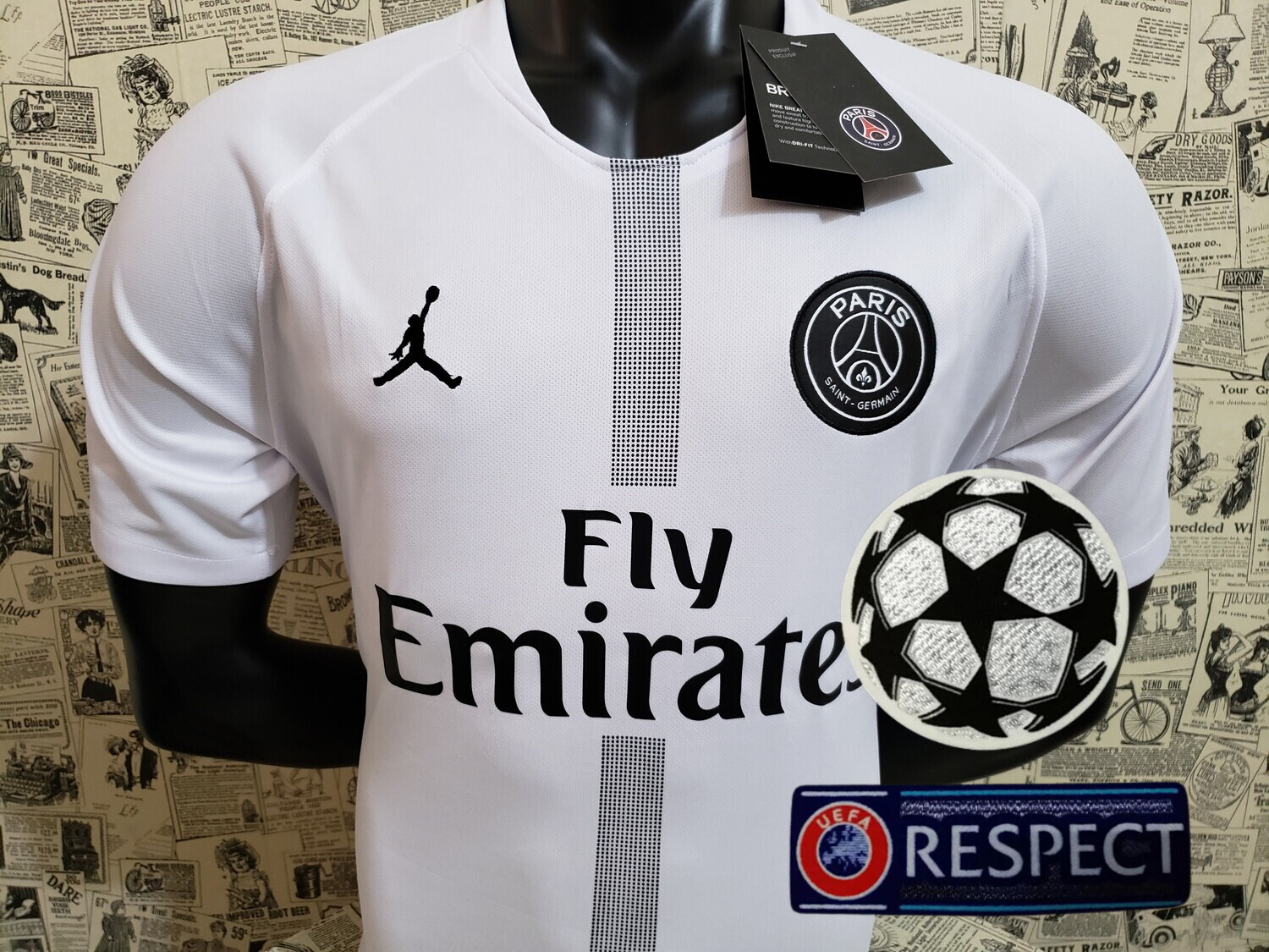 Camisa Jordan X PSG 18/19 – Torcedor Nike Branco