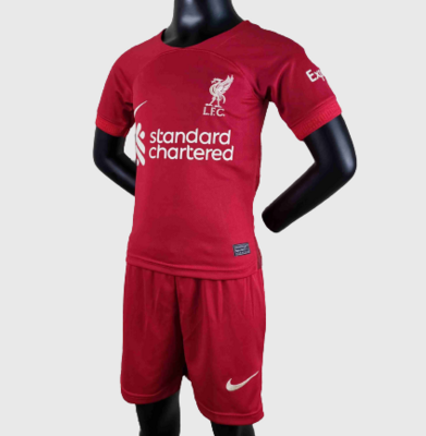 kit Camisa Liverpool Nike Infantil 2022/2023 Home