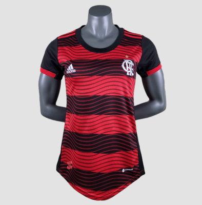 Camisa CR Flamengo Feminina Jogo 1 Adidas 2022