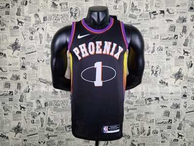 Regata NBA Phoenix Suns Purple -  BOOKER#1 Nike 2022