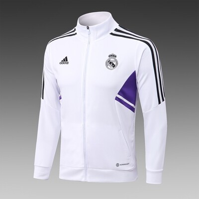 Jaqueta Real Madrid Adidas 2022 Branco