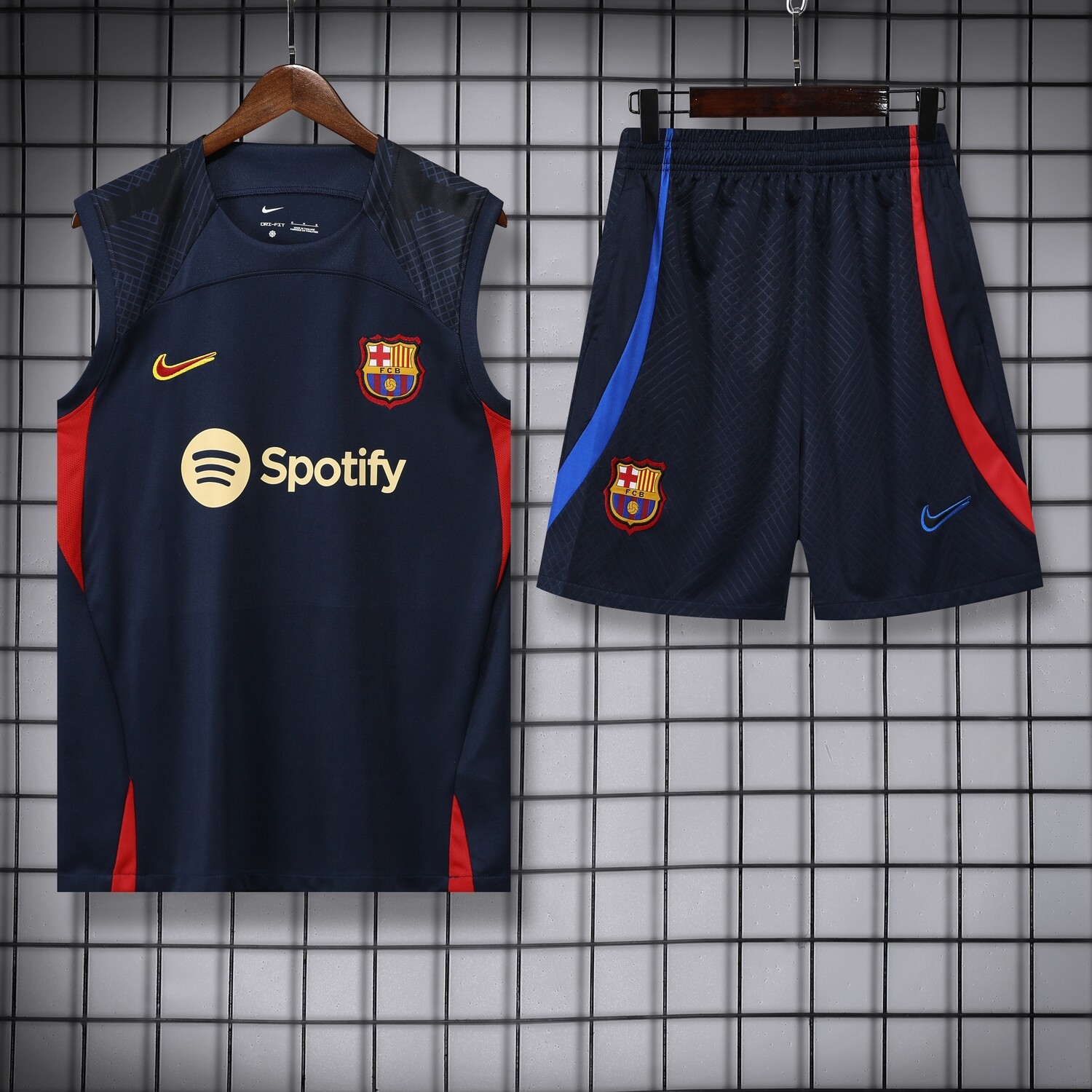 Kit Treino Regata Barcelona 2022/23 Camisa+Calção