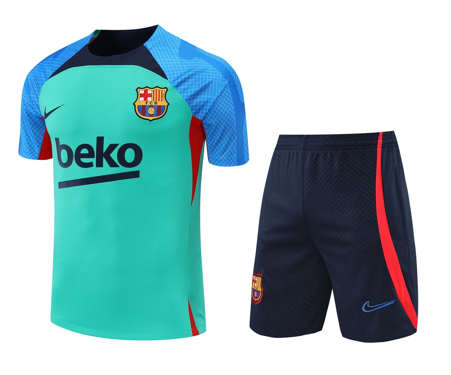 Kit Camisa de Treino Barcelona  2022/23 Camisa+Calção