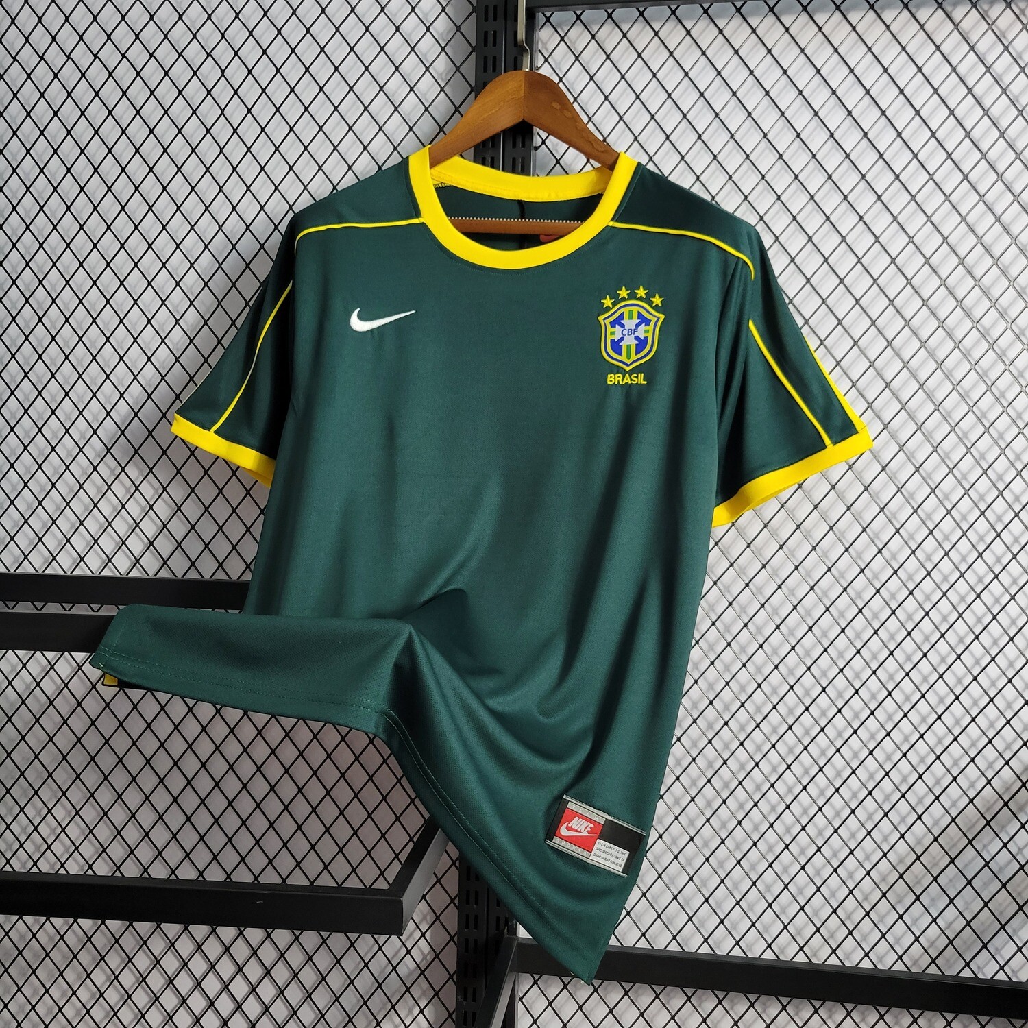 Camisa Retrô Brasil 1998 Goleiro