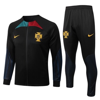 Kit Agasalho Nike Portugal 2022/2023 com Zíper Longo