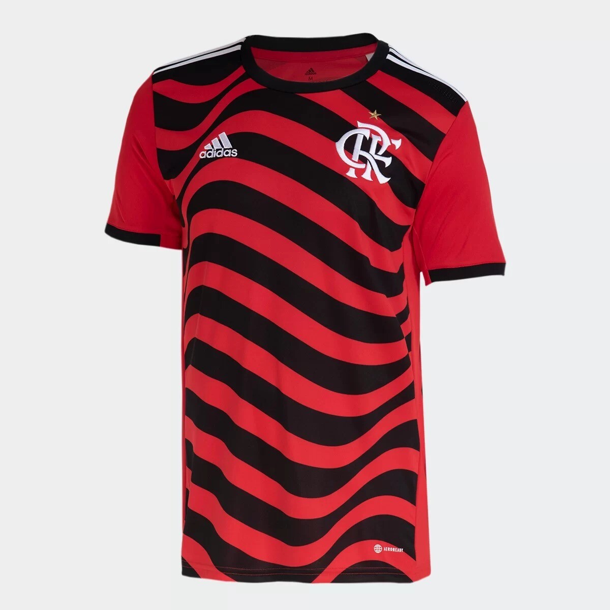 Camisa Flamengo 2022/23 Vermelho Adidas - Masculina Jogo 3