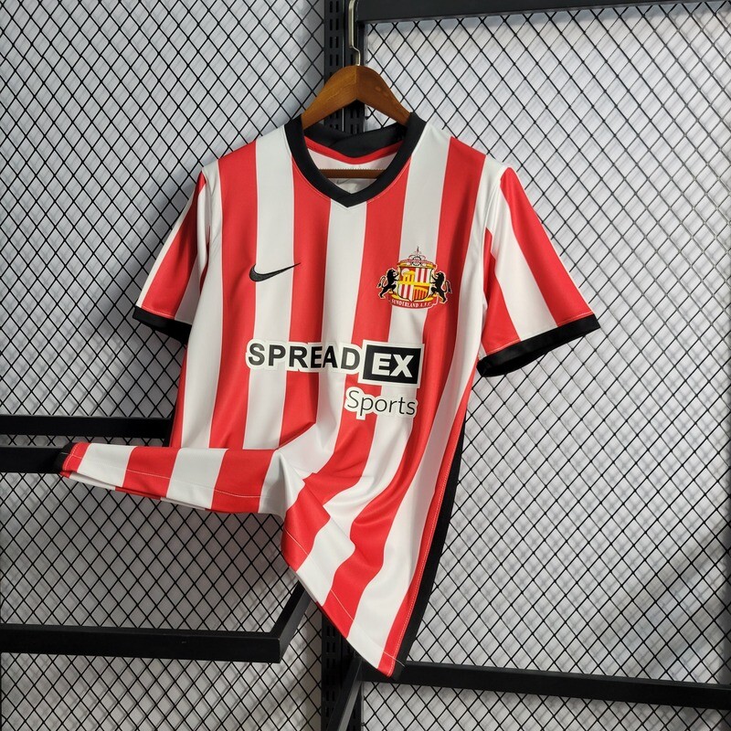 Camisa Sunderland Association Home   2022-2023 Torcedor