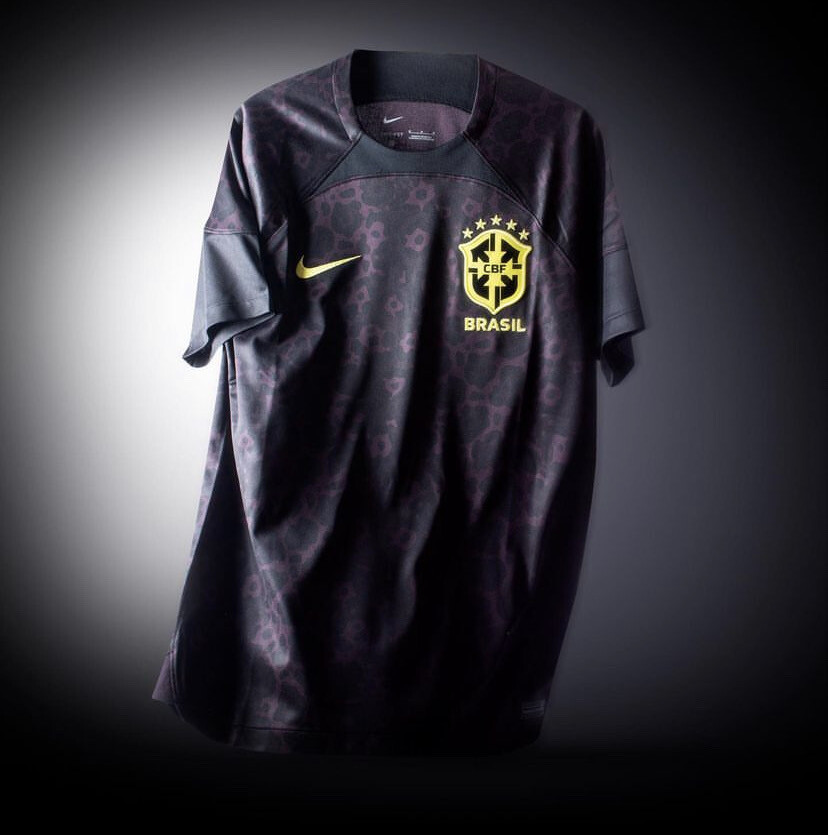 Camisa Nike Seleção Brasileira Goleiro 2022/23 Torcedor Pro Masculina Copa  do Mundo