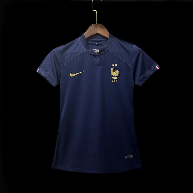 Camisa França 2022/2023 Home Nike Feminina Copa do Mundo