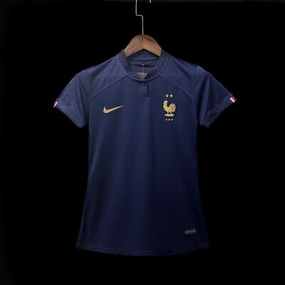 Camisa França 2022/2023 Home Nike Feminina Copa do Mundo