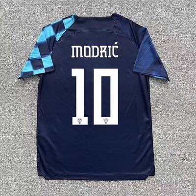 Camisa da Seleção da Croácia 2022-2023 Nike para a Copa do Catar Modrić 10