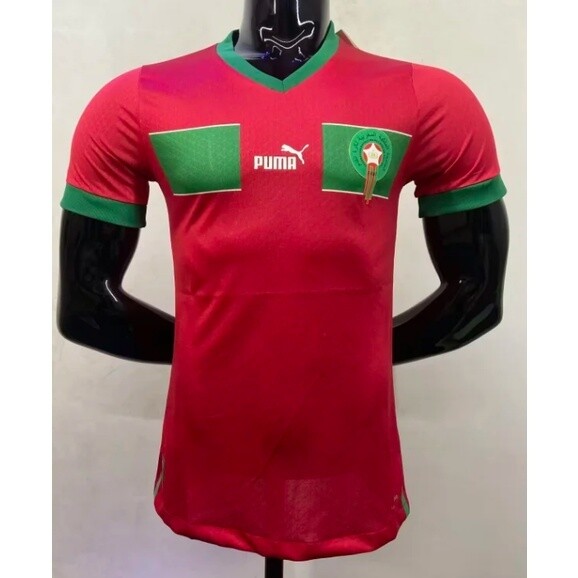 Camisa Seleção Marrocos Home 2022/23 Versão Jogador