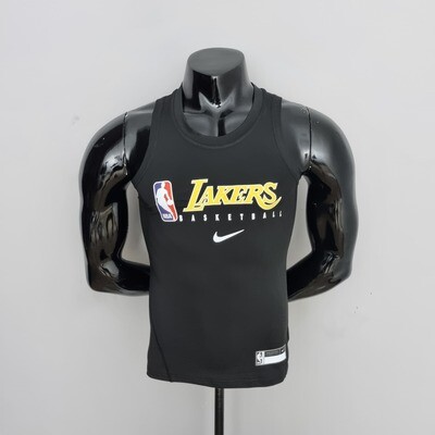 Camiseta Regata NBA Preta Lakers