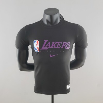 T-Shirt NBA Preta Lakers