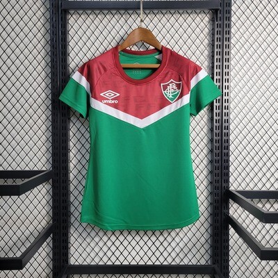 Camisa Fluminense Treino 2023/24 Torcedor Umbro Feminina