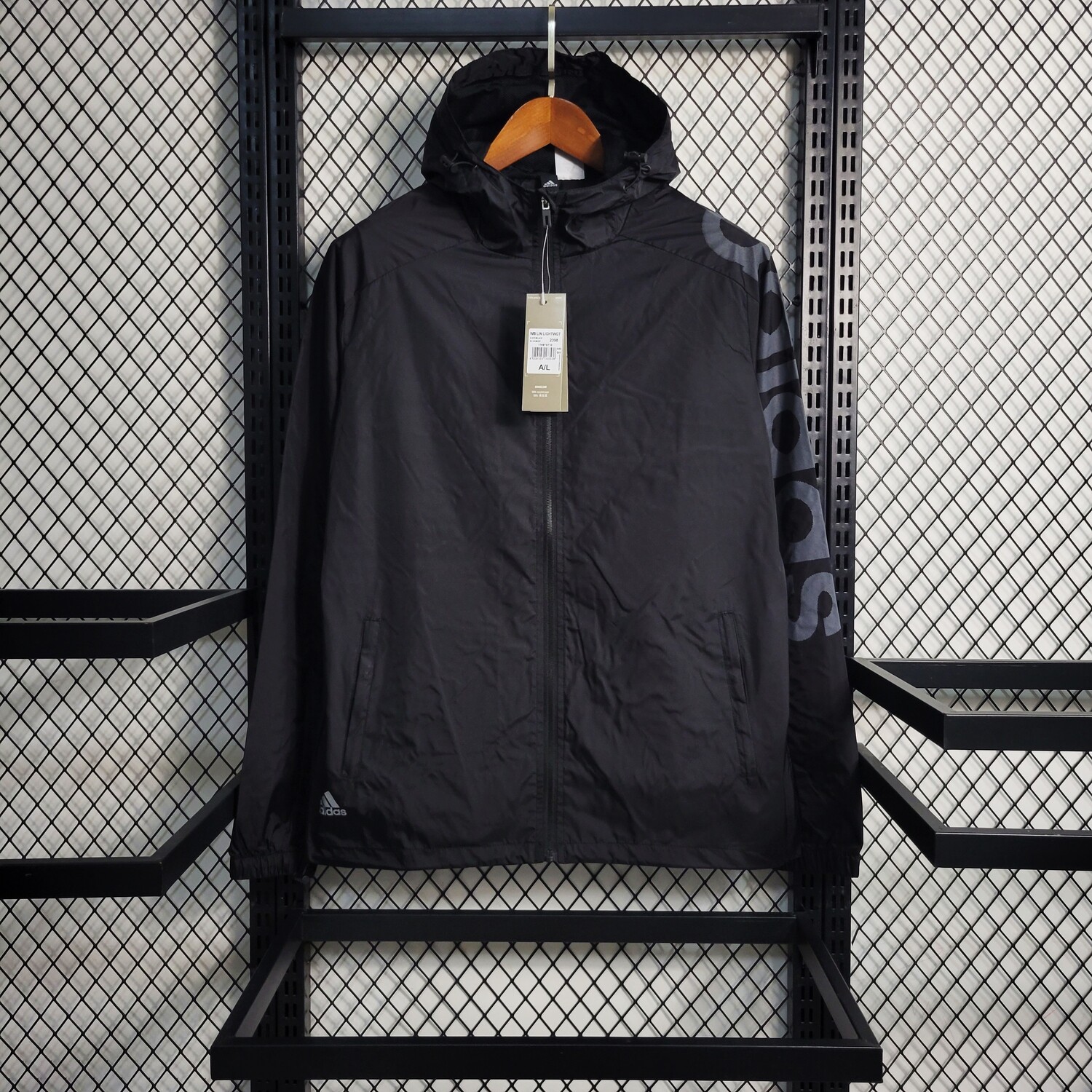 Casaco  adidas Preto