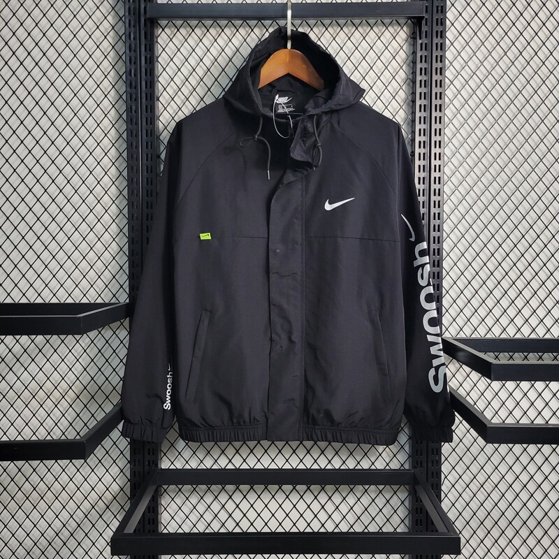 Casaco  Corta vento  Nike Preto