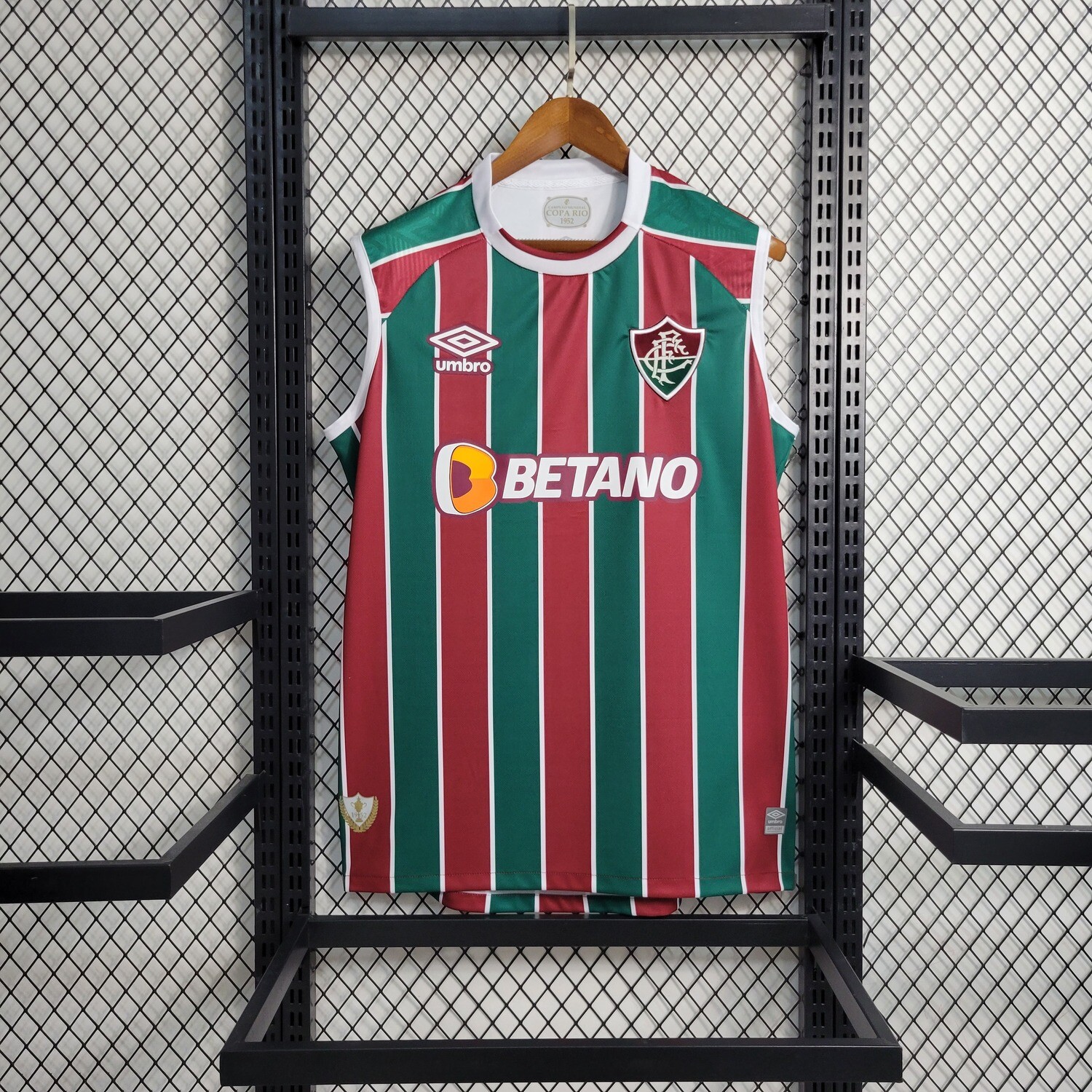 Camisa Regata Fluminense I 2023/24 Torcedor Umbro Masculina